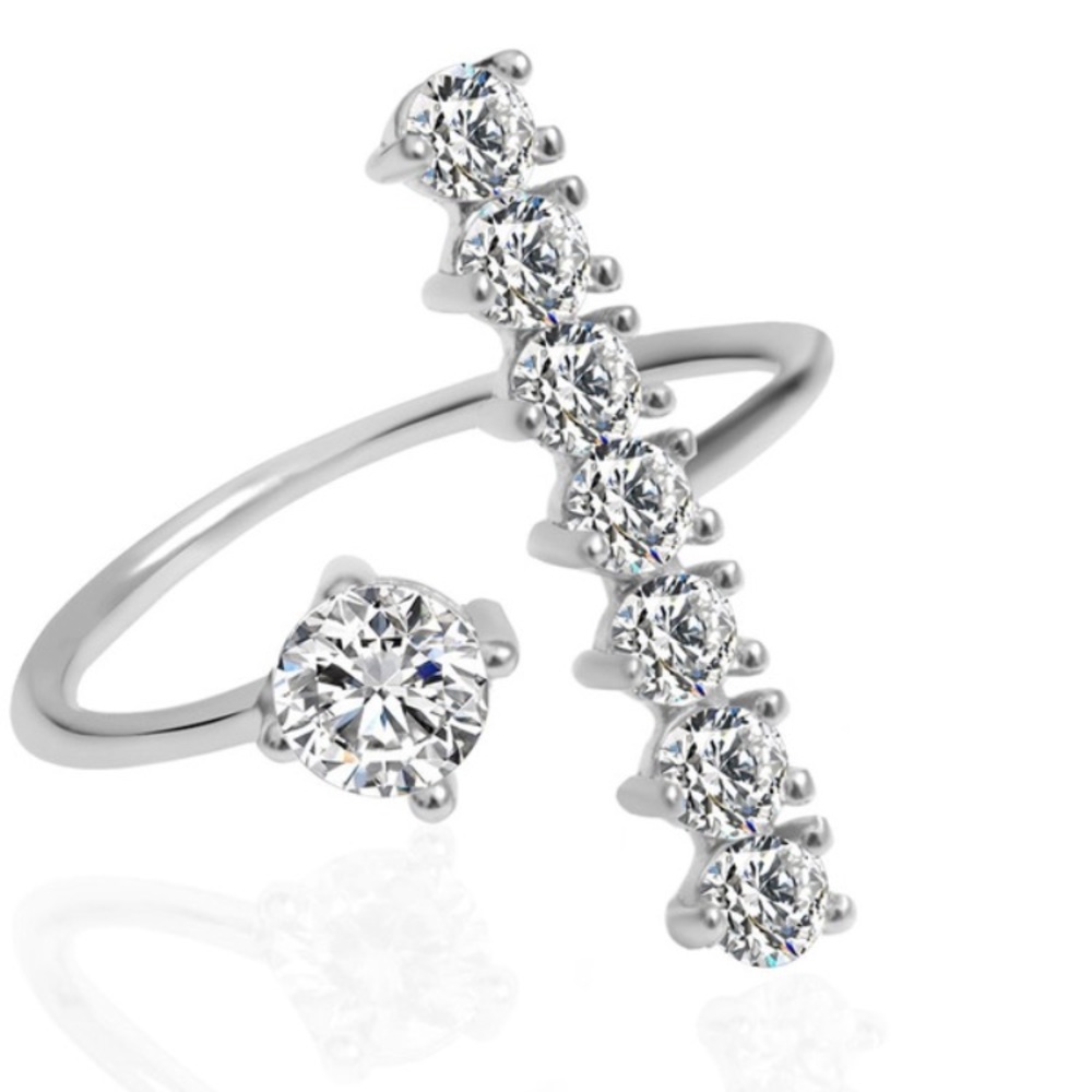 🆕 EMMA Adjustable Crystal Ring - Picture 5 of 8